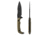 Toor Knives Apnea Fixed Blade Knife, 4.25in, CPM Cru-Wear, Drop Point, G10 Handle, Spitfire Green, Grey, Apnea - Spitfire Green