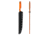 Toor Knives Avalaon Fixed Blade Knife, 9in, CPM 154 Steel, G10 Handle, Blaze Orange, Safety Orange, Avalon - Blaze Orange