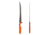 Toor Knives Avalaon Fixed Blade Knife, 9in, CPM 154 Steel, G10 Handle, Blaze Orange, Safety Orange, Avalon - Blaze Orange