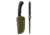 Toor Knives Brauler Fixed Blade Knife, 4in, CPM Cruwear Steel, G10 Handle, Bomber Black, Black Tru Hide, Brauler - Bomber Black