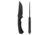 Toor Knives Brauler Fixed Blade Knife, 4in, CPM Cruwear Steel, G10 Handle, Bomber Black, Black Tru Hide, Brauler - Bomber Black