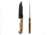 Toor Knives Crewman Fixed Blade Knife, 4.5in, CPM Cruwear Steel, G10 Handle, Omaha Tan, Storm Grey, The Crewman - Omaha Tan