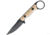 Toor Knives Jank Shank S Fixed Blade FDE, TR23847