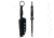 Toor Knives Serpent S Fixed Blade Knife, 3.75in, CPM M4 Steel, G10 Handle, SoCom Black, Black Hydro Static, Serpent S - SoCom Black