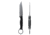 Toor Knives Serpent T Fixed Blade Knife, 3.75in, CPM3V Steel, G10 Handle, Phantom Grey, Black Hydro Static, Serpent T - Phantom Grey