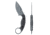 Toor Knives SOF Karsumba S Fixed Blade Knife, 2.5in, CPM M4 Blade, Drop Point Blade, G10, Black, Phantom Grey, Black, Karsumba S- Phantom Grey
