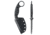 Toor Knives SOF Karsumba S Fixed Blade Knife, 2.5in, CPM M4 Blade, Drop Point Blade, G10, Black, Socom Black, Black, Karsumba S- Socom Black