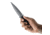 Toor Knives Specter Fixed Blade Knife, 4.75in, CPM M4 Steel, G10 Handle, Phantom Grey, Black Hydro Static, Specter - Phantom Grey