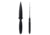 Toor Knives Specter Fixed Blade Knife, 4.75in, CPM M4 Steel, G10 Handle, SoCom Black, Black Hydro Static, Specter - SoCom Black