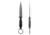 Toor Knives Specter R Fixed Blade Knife, 4.25in, CPM M4 Steel, G10 Handle, Phantom Grey, Black Hydro Static, Specter R - Phantom Grey