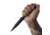 Toor Knives Specter R Fixed Blade Knife, 4.25in, CPM M4 Steel, G10 Handle, SoCom Black, Black Hydro Static, Specter R - SoCom Black