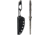 Toor Knives Willow Fixed Blade Knife, 3.75in, CPM 3V Steel, Black, G10, Canyon Drab, Willow - Canyon Drab