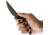 Toor Knives Willow Fixed Blade Knife, 3.75in, CPM 3V Steel, Black, G10, Spanish Moss, Willow - Spanish Moss