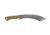 TOPS Knives A-Klub Fixed Blade Knife, 12.38in, 1095 RC 56-58 Steel, Green Canvas Micarta Handle, AKLB-02