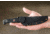 Tops Knives Al Mar Mini Sere Operator, Fixed Blade Knif, 4 in, Tumble Blade Finish, 154cm RC 58-60 Cryo Treated Steel, Black G10 Handle, AMAR-01