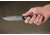 Tops Knives Al Mar Mini Sere Operator, Fixed Blade Knif, 4 in, Tumble Blade Finish, 154cm RC 58-60 Cryo Treated Steel, Black G10 Handle, AMAR-01