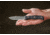 Tops Knives Al Mar Mini Sere Operator, Fixed Blade Knif, 4 in, Tumble Blade Finish, 154cm RC 58-60 Cryo Treated Steel, Black G10 Handle, AMAR-01