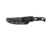 Tops Knives Al Mar Mini Sere Operator, Fixed Blade Knif, 4 in, Tumble Blade Finish, 154cm RC 58-60 Cryo Treated Steel, Black G10 Handle, AMAR-01