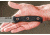 Tops Knives Al Mar Mini Sere Operator, Fixed Blade Knif, 4 in, Tumble Blade Finish, 154cm RC 58-60 Cryo Treated Steel, Black G10 Handle AMAR-01
