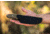 Tops Knives Backpacker's Bowie Fixed Blade Knife,4.5in,1095 RC 56-58 Steel,Tumble Blade,Green Canvas Micarta Handle, BPB-01