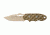 Tops Knives CAT #200 S-Series Fixed Blade Knife, Green Canvas, 3.25in, 200S-04