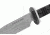 Tops Knives Desert Nomad Fixed Blade Knife, w/G10 handle, Black, 6.5in, DMAD-01