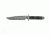 Tops Knives Desert Nomad Fixed Blade Knife, w/G10 handle, Black, 6.5in, DMAD-01