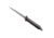 Tops Knives Desert Nomad Fixed Blade Knife, w/G10 handle, Black, 6.5in, DMAD-01