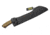 Tops Knives El Chete Fixed Blade Knife, 12 in, Midnight Bronze Blade, 1095 RC 56-58 Steel, Black Canvas Micarta Handle, ELCH-03