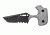 Tops Knives Grim Ripper Fixed Blade Knife, Gray, 3.75in, GRPR-01