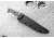Tops Knives Hazen Legion 6.0 Fixed Blade Knife, Gray, 6.7in, HAZEN-LG