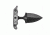 Tops Knives I Stick Fixed Blade Knife,3.50in Black 1075 RC 56-58 Steel,Black Canvas Micarta Handle, Black ISTK-01