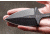 Tops Knives I Stick Fixed Blade Knife,3.50in Black 1075 RC 56-58 Steel,Black Canvas Micarta Handle, Black ISTK-01