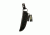 Tops Knives Leather Dangler-Style Sheath, w/Firesteel and Survival Whistle, Black, Right Hand, SHL-BUSH-LH