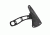 Tops Knives Microhawk Mini Axe, Brown, 1.95in, MHAWK-01