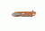 Tops Knives Mini Scandi Folder Knife 4.0, Tan MSF-4.0
