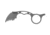 TOPS Knives Quickie Fixed Blade Knife, 1.63in, 1095 RC 56-58 Steel, Karambit QCK-01