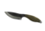 Tops Knives Scandi Woodsman Fixed Blade Knife, Green, 3.5in, SWOOD-3.5