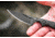 TOPS Knives Street Scalpel 2 Fixed Blade Knife, 3.13in, 1095 Carbon Steel Blade, Black Canvas Micarta Handle, SSS-02
