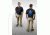 Tops Knives T-Shirt, Blue/Black, Large, TS-BBLG