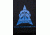 Tops Knives T-Shirt, Blue/Black, Large, TS-BBLG
