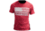 TOPS Knives Flag Logo Cotton T-Shirt, Red, Large, TS-FLAGRED LARGE