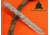Tops Knives Taliban Take Down, Micarta Handle, Gray Blade, Tanto TKTTD-01