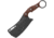 TOPS Knives Tidal Force Cleaver Knife, 4.88 1095HC steel blade, Brown burlap micarta handle, TFOR01