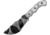 TOPS Knives Tom Brown Tracker Camo Knife, 6.38 camo finish sawback 1095HC steel blade, Black linen micarta handle, TBT-010-CAMO