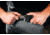 TOPS Knives TOPS Poker Fixed Blade Knife, 2.5in, 1095 RC 56-58 Steel, Tan Canvas/Black Canvas Micarta Handle, TPKR-03