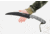 TOPS Knives X16 Ginunting Fixed Blade Knife, 15.75in, 1095 Steel, Kukri, Black Linen Micarta Handle, X16G-02