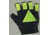 BlackWater Gear Traffic ''T'' Reflective Glove, 1/2 Finger - Triangles