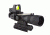 Trijicon ACOG 3x30 Scope, Dual Illuminated Amber Horseshoe/Dot .223 Ballistic Reticle, 4.0 MOA RMR Sight, and TA60 Mount