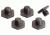 Trijicon Bright &amp; Tough 5 For Glock Front Screws for Night Sight GL03